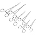 AAProTools Ultimate Hemostat Set, 6 Piece Ideal for Hobby Tools, Electronics, Fishing and Taxidermy (7.25
