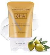VRAIKO MOOLINSE Gua Sha Neck Cream, 8HA Firming Cream Moisturizer for Neck & Jawline Lifting with...