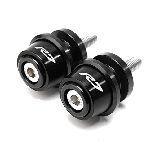 Mowok Swingarm Spool Slider Fits For Yamaha R7 Yzfr7 Yzf R7 2021 2022 Motorcycle Accessories Stand Screws (Black) #TOP8