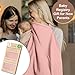 infancie Premium 100% Organic Cotton Muslin Nursing Cover – Breathable, Lightweight & Privacy Wrap for Mothers, Soft Multi-Use Breastfeeding Cover for Home & Travel, Beige