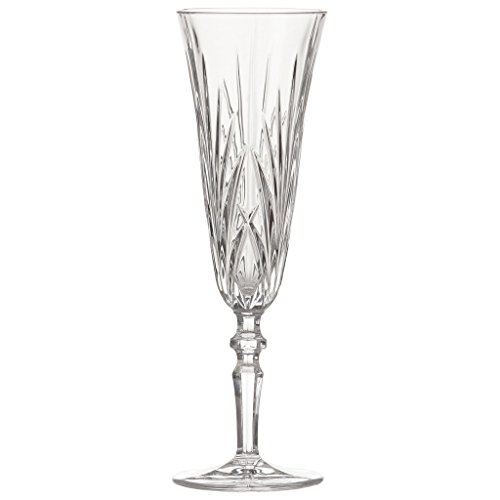 Spiegelau & Nachtmann 6-teiliges Sektgläser-Set, Kristallglas, 140 ml, Palais, 0092953-0