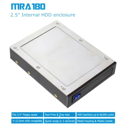 Caja externa 2.5" SATA III 6Gbps para HDD SSD miniatura 5