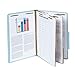 10 Blue Legal Size Classification Folders - 2 Divider 2 Inch Tyvek expansions - Durable 2 Prongs Designed to Organize Standard Law Client Files, Office Reports - Legal Size, 8 3/4 x 14 3/4, 10 Folders