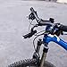 HOUSON 4pcs Flashlight Mount Holder, Bicycle Torch Holder Bracket Universal Bike Handlebar Flashlight Holder