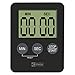Produktbild EMOS E0202 Digitaler Küchentimer/Kurzzeitmesser/Eieruhr/Kitchen Timer mit Alarm und Magnet, schwarz