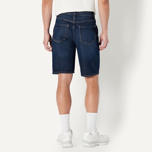 Image of Amazon Essentials Men's Rigid Relaxed-Fit Jean Shorts