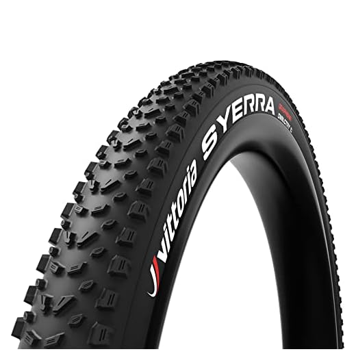 Vittoria Syerra G2.0 Mountain Bike Tires - Aggressive XC Bicycle Tire for Mixed Terrain Cycling 29 x 2.40 - Black