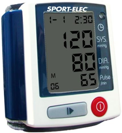 SPORT-ELEC WE100 Tensiómetro de muñeca 352mem.