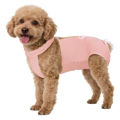 Image of BARKLESS Recovery Suit for Dogs, Soft Surgical Onesie for Female Spay