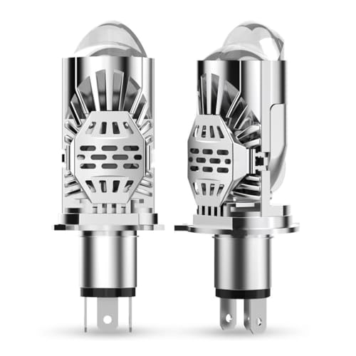 Image of H4 /9003 /HB2 LED Headlight Bulbs with Mini Projector Lens Canbus Hi /Lo Beam LED Headlight Kit for Headlight (LASER HEADLIGHT 120 WATT)