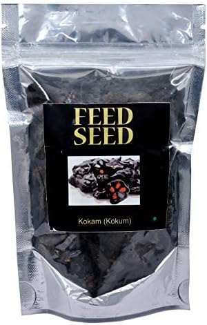 FeedSeed Dry kokum Kokum Phool Dried Mangosteen Slices (Garcinia Indica) Organic Amsol (Kokum)(100,250,400,500 Grams)1 kg) (1 kg)
