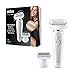 Price comparison product image Braun Silk-épil 9 Flex 9-002 - Epilator with Flexible Head for Easier Hair Removal, White/Gold