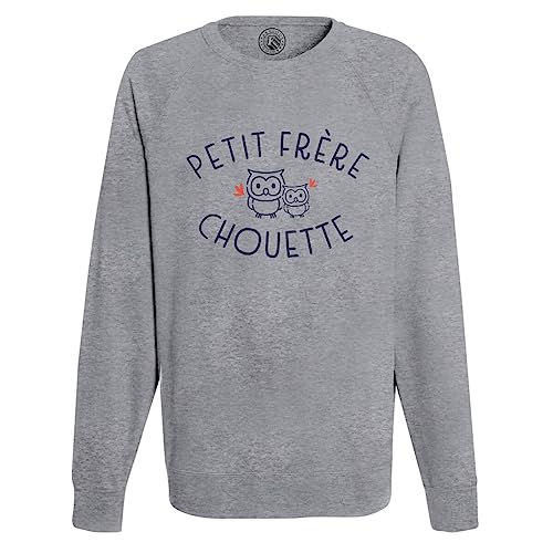 Sweatshirt Homme Petit Frère Chouette Famille en coton doux style mignon