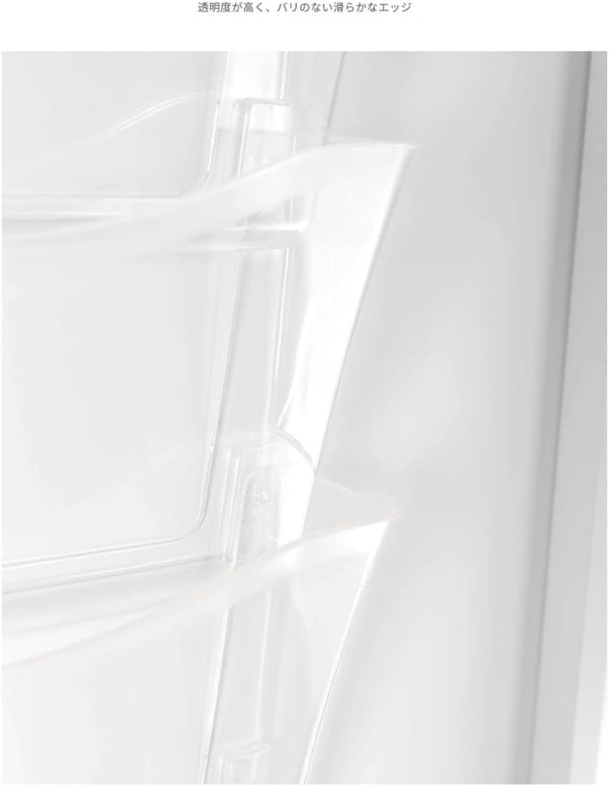 Sefoemut壁掛け収納棚ファイルボックスクリア雑誌棚整理用品 ス弔り下げ収納日常収納小物取付け簡単です [並行輸入品]