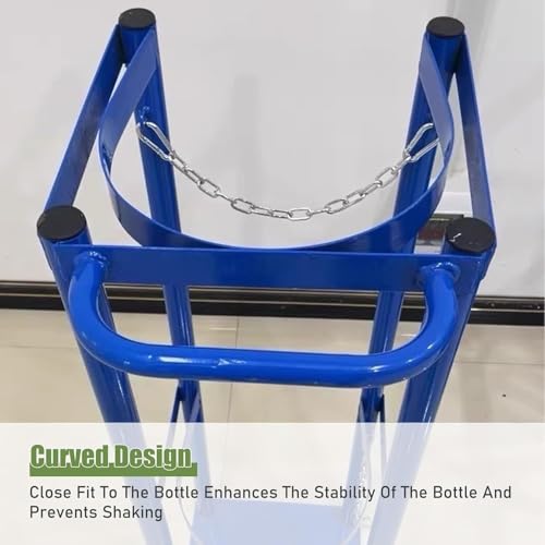 Porte-bouteille d'oxygène large support de rangement gaz portable 24cm - 7