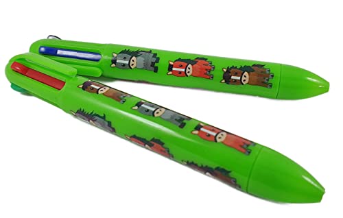 SDM 6 x Horse Pony 4 Colour Pens Party Bag Fillers, Multicolor, 1 count (Pack of 6) - Image 3