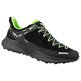 Photo Gallery salewa ms dropline leather scarpe da trail running, black/pale frog, 45 eu