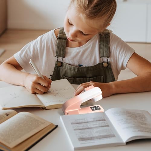 Grapadora de escritorio giratoria de 360 grados y máquina grapadora multiángulo 2
