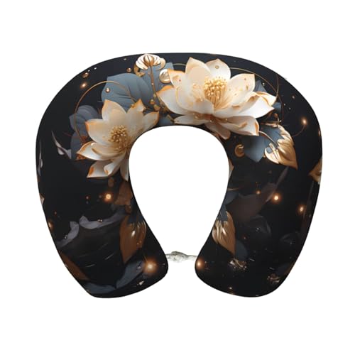 Almohada de viaje espuma viscoelástica tamaño U miniatura 1