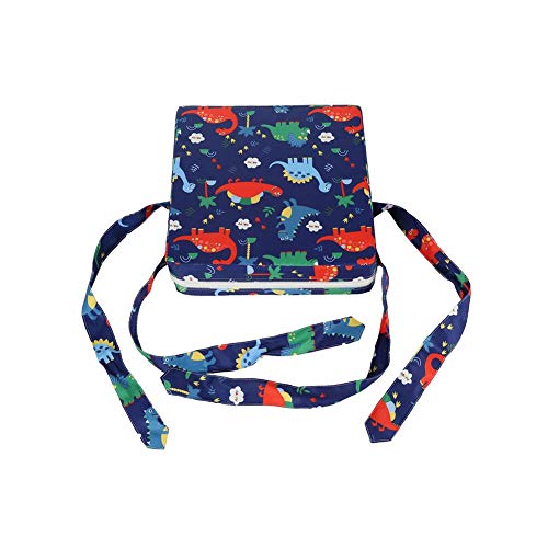 Grehod Heightening Seat Cushion Kid High Chair Portable Booster Seat Cushion Dining Chair