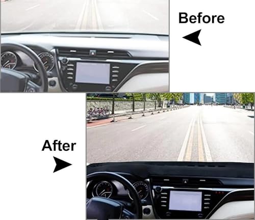 Alfombrilla para salpicadero Hyundai Sonata 2015-2019 negra 7