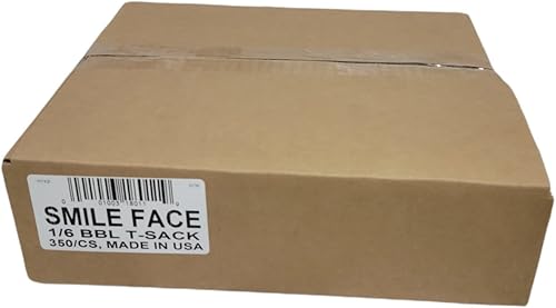 Miniatura 6 de Grande feliz cara sonriente camiseta plástico compras/llevar bolsas 350 PC, Blanco