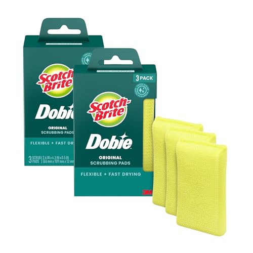 Scotch-Brite Dobie All Purpose Cleaning Pads, Count 6