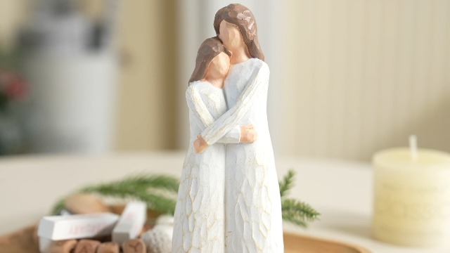 Figura Decorativa Sentimental de Resina Pintada a Mano miniatura 7