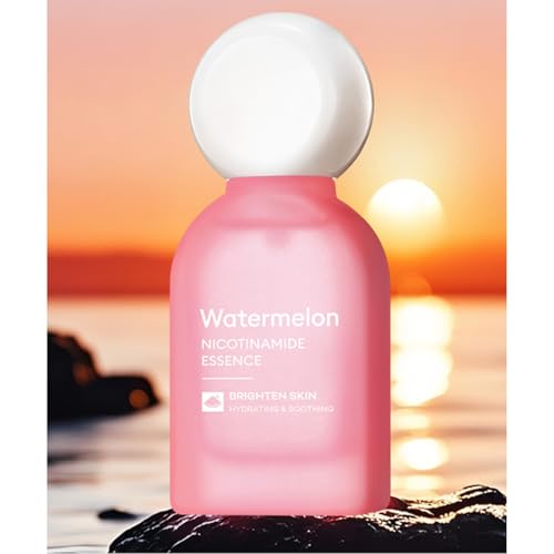 YEAHDOR Watermelon-Enriched Face Serum, 50ml Daily Use Formula for Hydrated Skin Feel Pink One Size