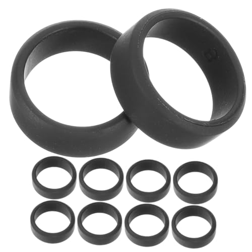 10 anillos de silicona para hombre ajustables fitness miniatura 1