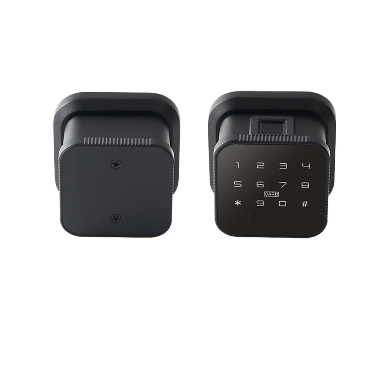 Serratura Smart, Smart Lock for Wi-Fi Serratura con impronta digitale Porta in legno Serratura elettronica Ingresso senza chiave Impronta digitale/Password/Carta/Chiave/App,per camere da letto, uffic