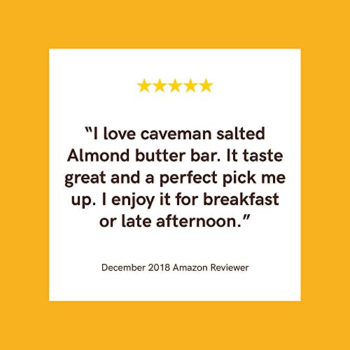 Caveman Foods Paleo-Friendly Protein Bar, Salted Almond Butter, 1.51 oz, 12 count - Thumbnail 6