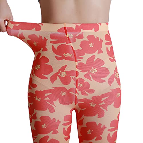 Image of Sahabowi Women Tights, Sheer High Waist Pantyhose, Vintage Control Top Stockings