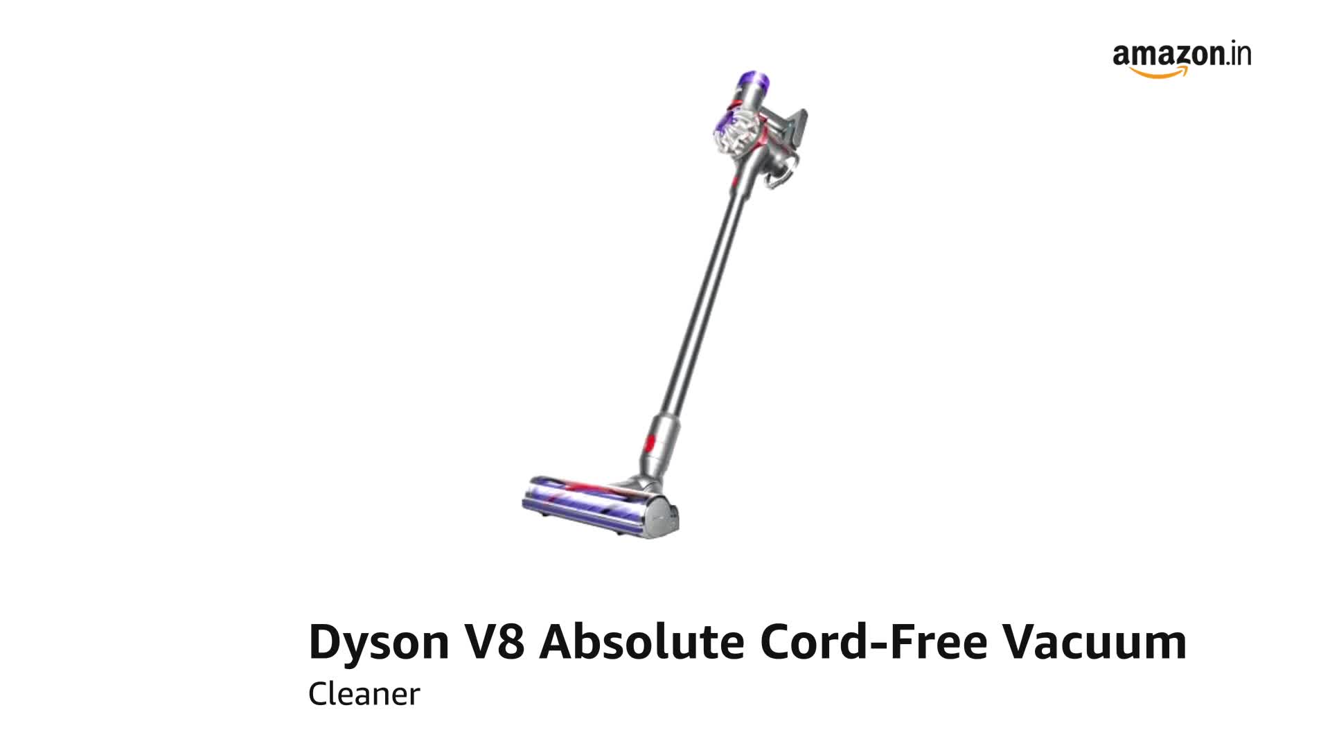 Dyson V8 Absolute Cordless Vacuum Cleaner|Powerful and Versatile|2