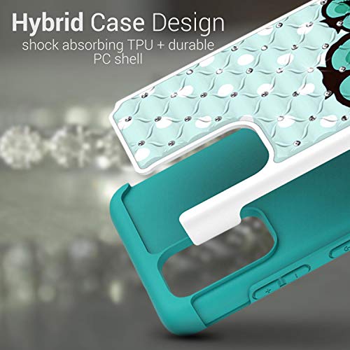 Coveron Bling Hybrid Aurora Series For Samsung Galaxy S20 Plus Case - Cute Owl #TOP4