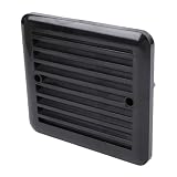 HEEPDD Ventilador de Escape de Aire para RV, Motor de sin Escobillas de 12 V, 4 W, Ventilación de 3000 RPM, Ventilador de Refrigeración Silencioso con Cubierta Protectora para RV, Autocaravana,