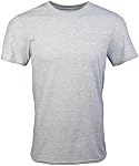 Gildan Crew T-Shirts pour homme, Multipack, Style G1100, Noir/Sport Gris/Charbon (10-Pack), grand