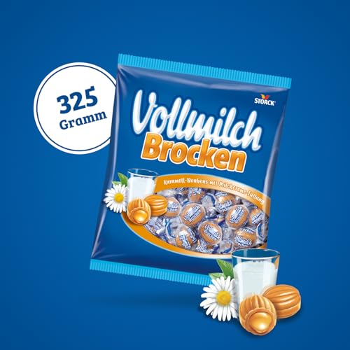 Vollmilch Brocken – 1 x 325g – Karamellbonbons mit Milchcreme-Füllung 2