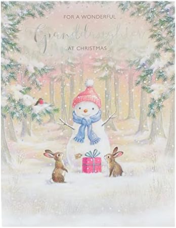 Granddaughter Christmas Card - Christmas Card for Her - Christmas Card from Grandparents - Christmas Card for Granddaughter
