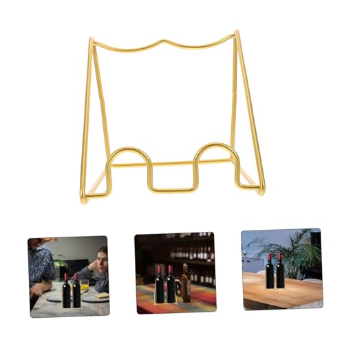 Soporte Moderno de Hierro para Botellas de Vino miniatura 7