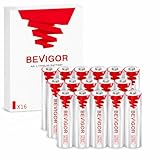BEVIGOR Lithium Batteries AA 16 Pack, Long Lasting 1.5V Double A Lithium Batteries for Blink Camera, Flashlight, Toys【Non-Rechargeable】