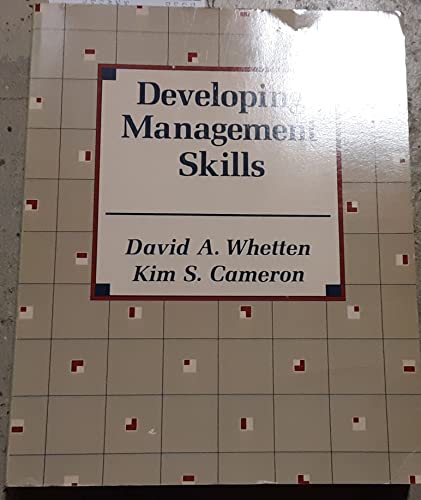 Developing Management Skills (Scott, Foresman P... 0673155900 Book Cover