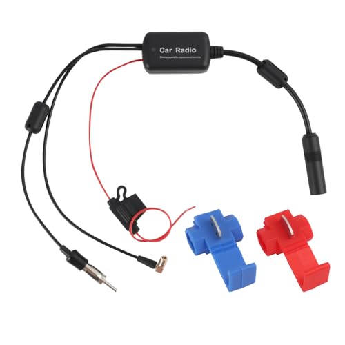 Auto Antennenverstärker 12V, DAB Splitter Autoradio Für FM AM DAB DAB+, Antennenverstärker Autoradio Mit 22dB Verstärkung, SMB Auf DIN Adapter, Autoantenne Signal Booster Splitter Auto Antennenverstärker 12V, DAB Splitter Autoradio Für FM AM DAB DAB+, Antennenverstärker Autoradio Mit 22dB Verstärkung, SMB Auf DIN Adapter, Autoantenne Signal Booster Splitter