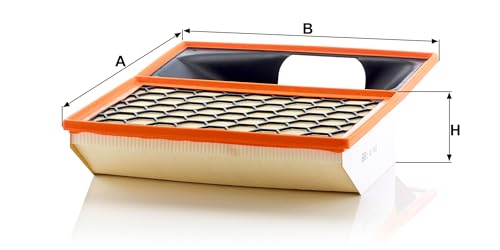 Filtro de aire MANN-FILTER para camiones con material resistente y ajuste perfecto 5