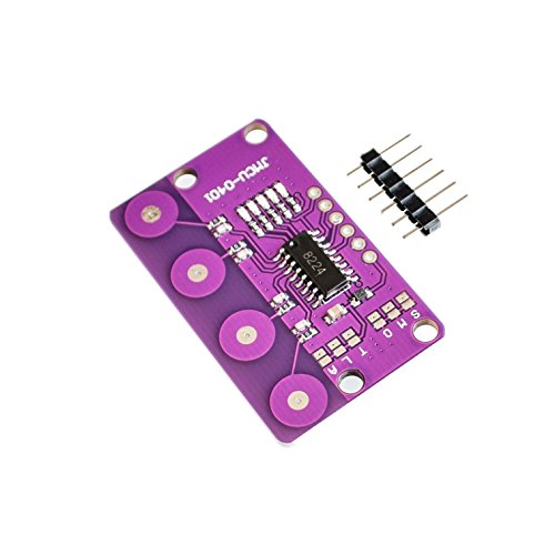 0401 4-bit Button Capacitive Touch Proximity Sensor with Self-Locking Function for Arduino Sensor Board