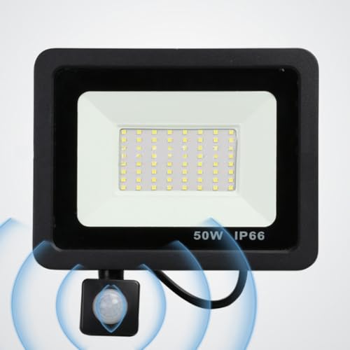 Projecteur PIR étanche IP66 lumière de sécurité extérieure et lampe murale