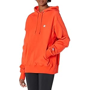 Champion Women’S Reverse Weave Oversized Hoodie (Retired Colors)