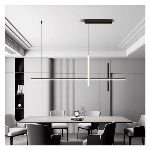 Luminaire lustre LED moderne au design épuré et finitions soignées