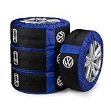 Volkswagen Set di Sacchetti per Pneumatici, 000073900e, (per Ruote, Cerchioni e Pneumatici Fino a 21 Pollici)
