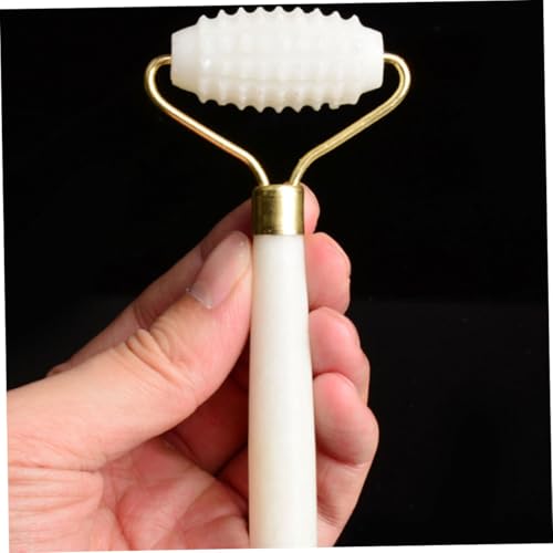 Healeved Masajeador Facial De Jade Auténtico Rodillo De Cristal Natural Cuidado Facial - imagen 8